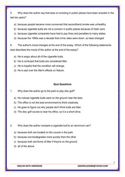 7
ENGLISH WITH ANDERSON ANDERSLIZZ2000@YAHOO.COM
5.
W