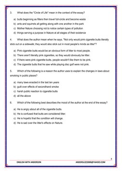 8
ENGLISH WITH ANDERSON ANDERSLIZZ2000@YAHOO.COM
3.
W