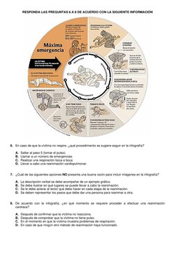 RESPONDA LAS PREGUNTAS 6 A 8 DE ACUERDO CON LA SIGUIENTE INFORMACIÓN