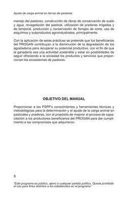 “Este programa es público, ajeno a cualquier partido político. Queda prohibido
el uso para fines distintos a los establecido
