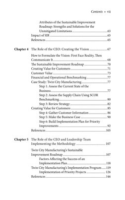 Contents • vii
.
Attributes of the Sustainable Improvement
Roadmap: Strengths and Solutions for the
Unmitigated Limitat