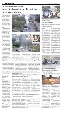 elsiglo.com.ve
A6 | INFORMACIÓN
JUEVES | 13 | FEBRERO | 2014
el siglo
El mayor general de la Guar-
dia Nacional Bolivaria