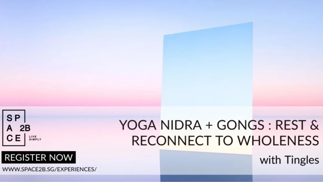 YOGA NIDRA + GONGS : REST & RECONNECT TO WHOLENESS