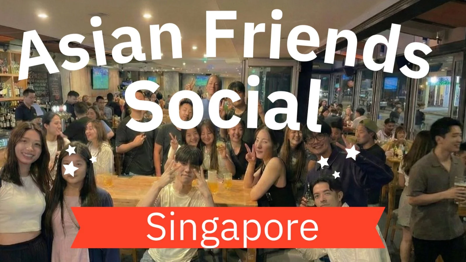 🔥Asian Background Social: Lounge Asia Singapore (Easy English) @7pm