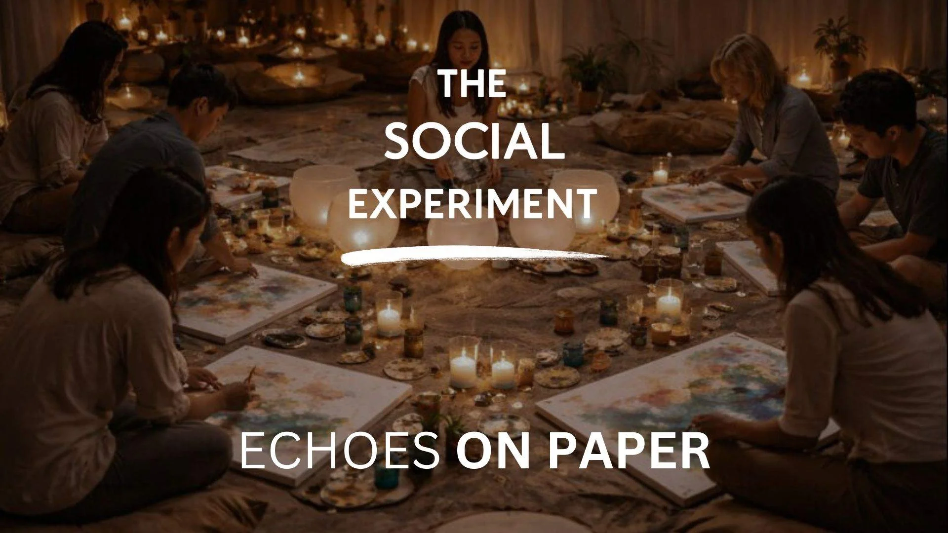 🌀 Echoes on Paper - A sound + art experiment