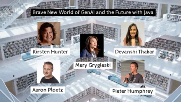 Brave New World of GenAI and the Future with Java
