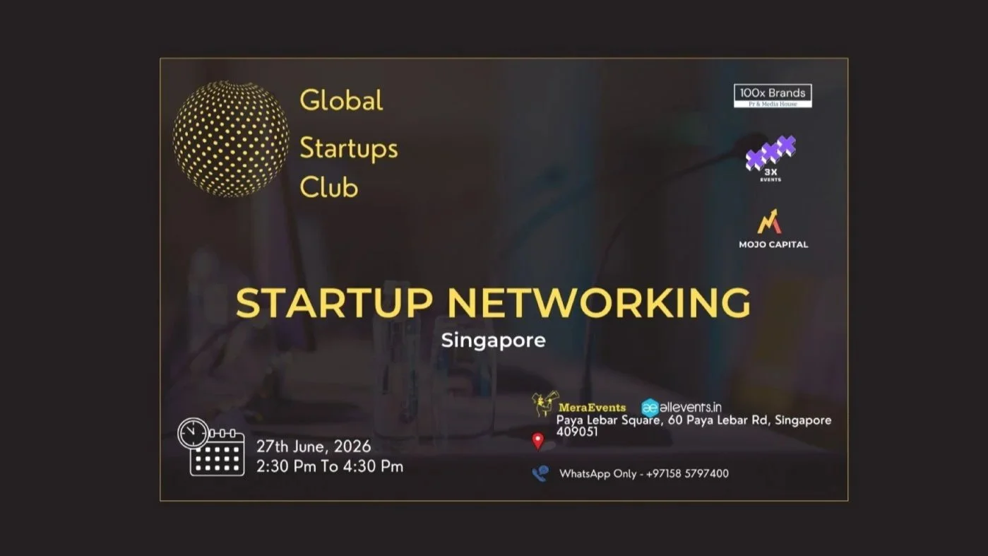GLOBAL STARTUPS CLUB l STARTUP NETWORKING Singapore 2026