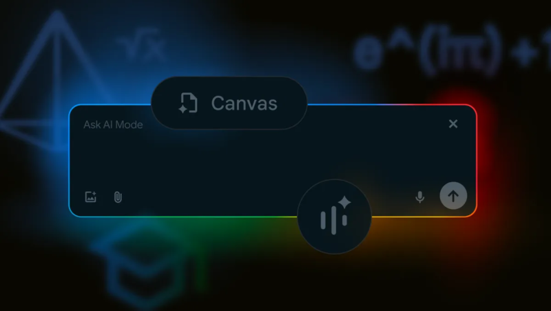 谷歌搜索 AI Mode 大升级:支持文件上传、实时视频提问、Canvas 计划功能 | SeekSEM | SeekSEM
