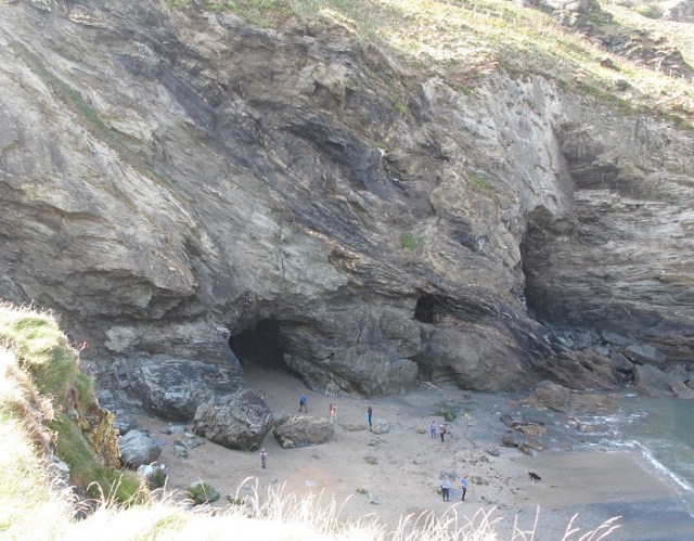 Tintagel Castle Merlin's Cave