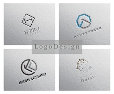 シンプルで無駄のないロゴを制作いたします 【aiデータ込み】【修正回数無制限】【キャンセル保証】