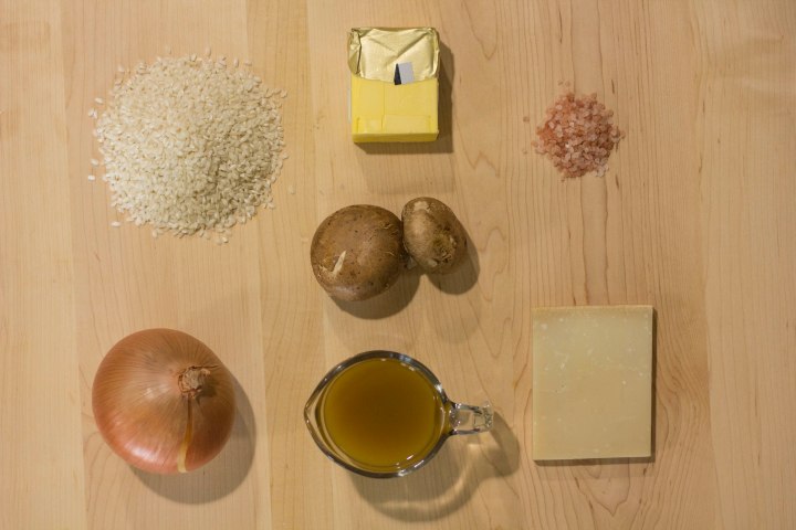 Ingredients for Mushroom Risotto