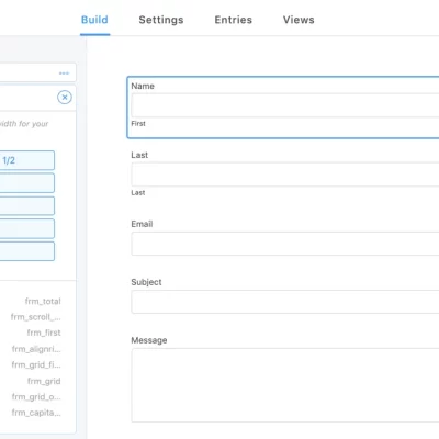 Formidable Forms-Pro插件WordPress表单生成器 Formidable Forms Pro插件wordpress表单生成器