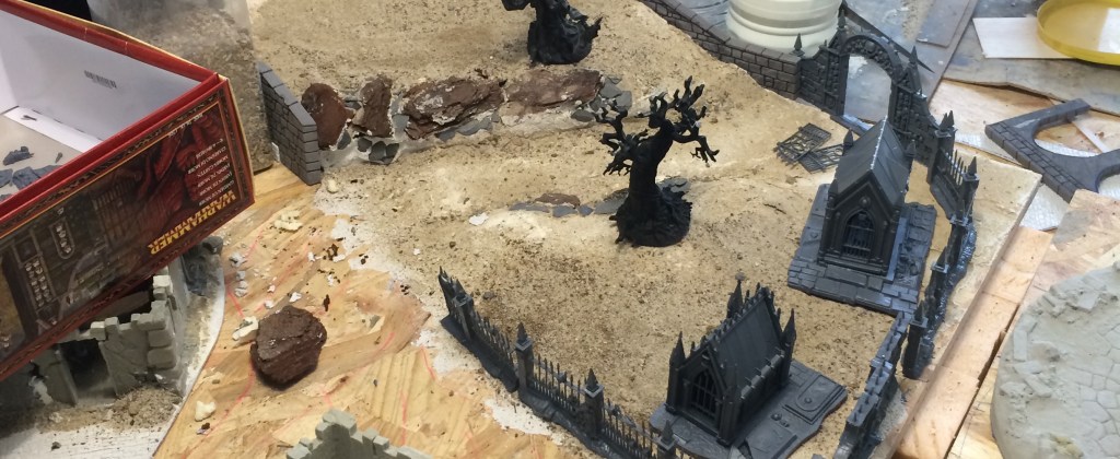 Malval table – Town Hall & Graveyard