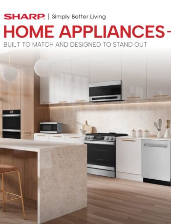 Sharp home appliance catalog cover page