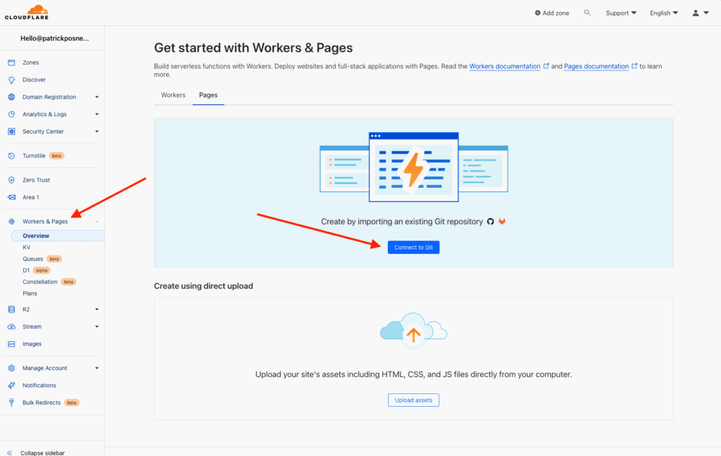 How to Use Cloudflare Pages With WordPress 27 cloudflare pages dashboard