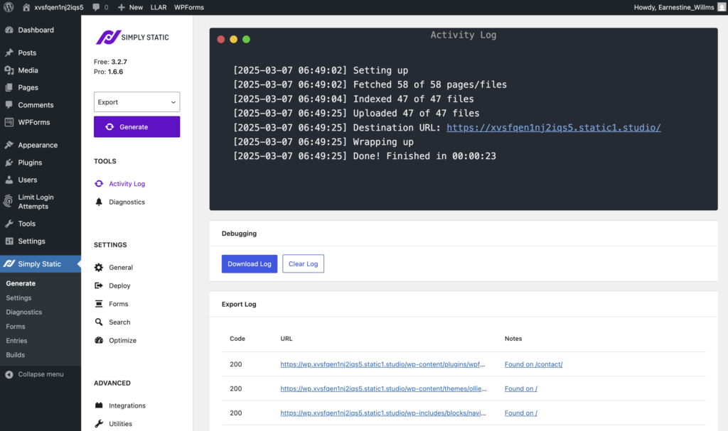 Static Export Options: How to Choose the Right One 33 studio first site backend