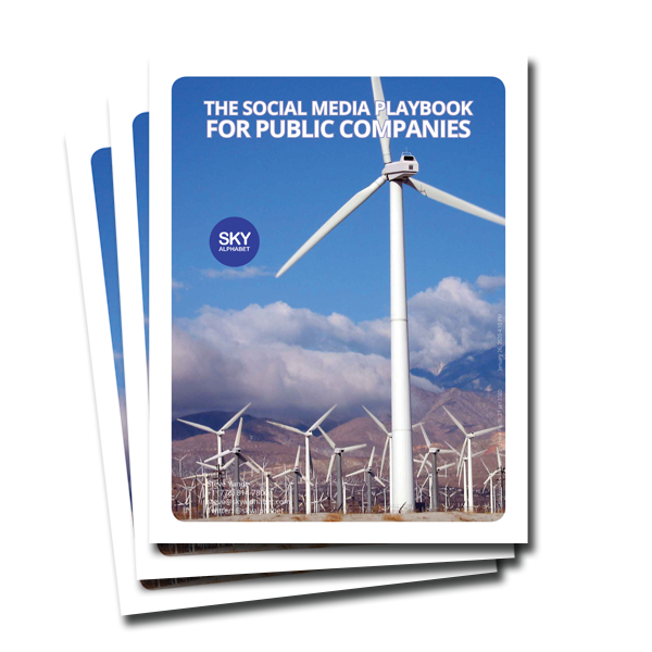 The social media playbook for public companies