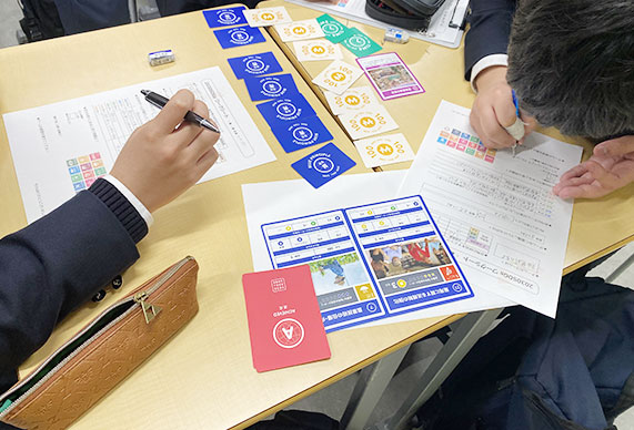 カードゲームでSDGsを体験