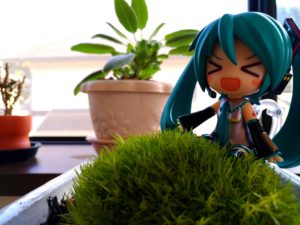 スマホカメラでねんどろいど初音ミクさんを撮ってみた。