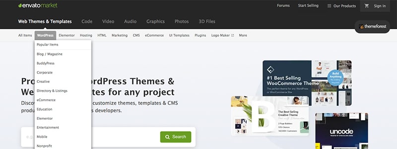 Themeforest-WordPress-come-effettuare-una-prima-ricerca