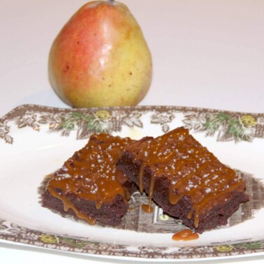 Easy brownies made with melted butter and cocoa, all in one bowl! These brownies are fudgy, moist, and so good!