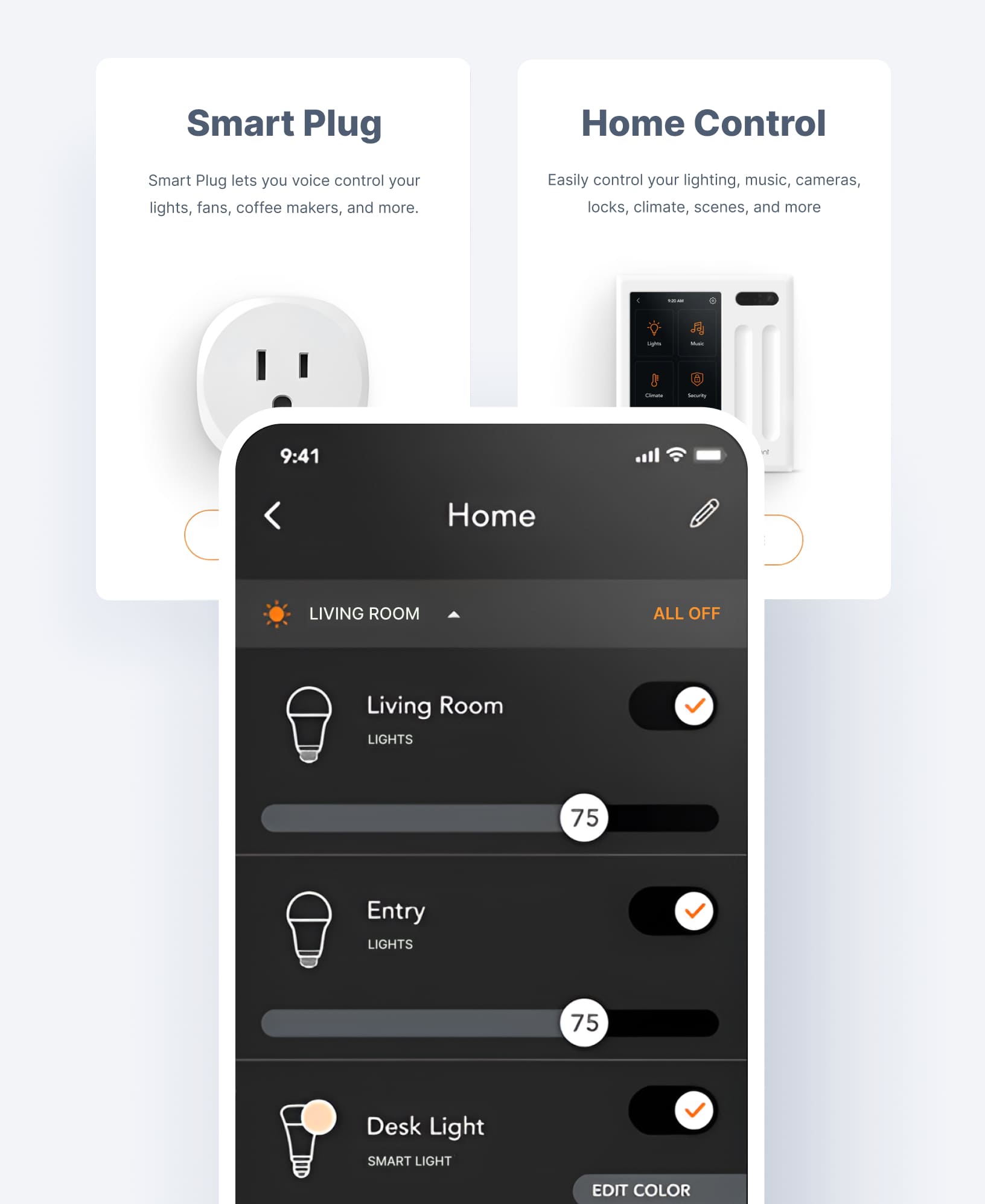 Brilliant.tech Smart Home Systems