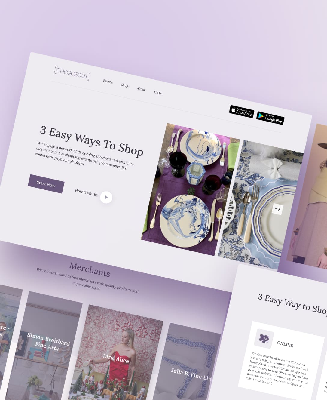 Preview Chequeout preview