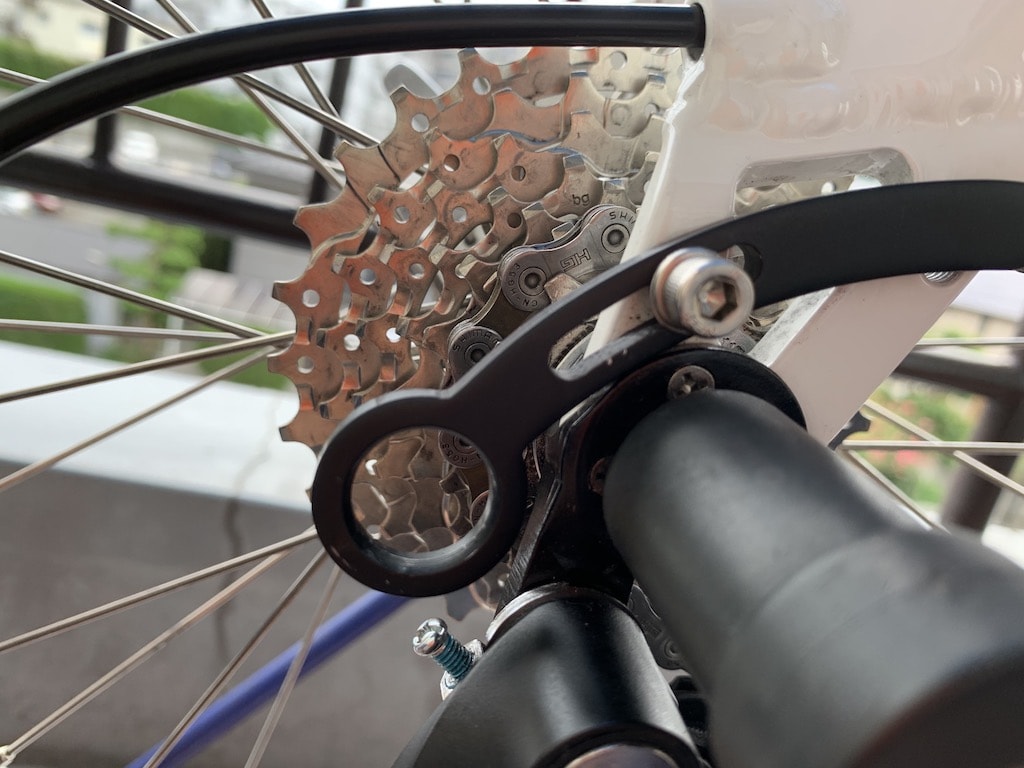 スプロケット清掃後