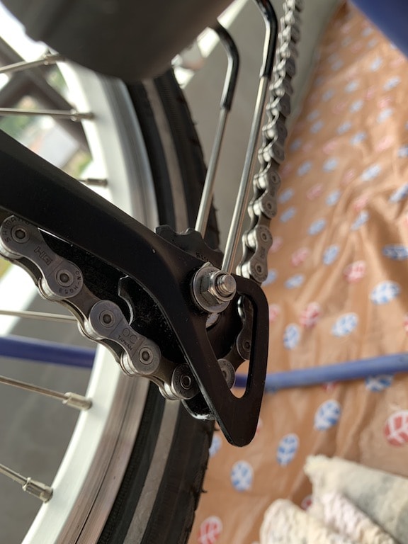 プーリー清掃後