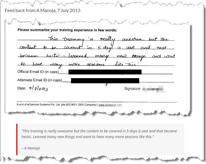 SQL Server Performance Tuning Master Class, Hyderabad July 2014