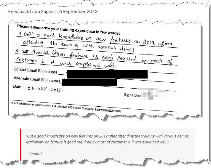 SQL Server Training, SQL Server 2012, Bangalore September 2013