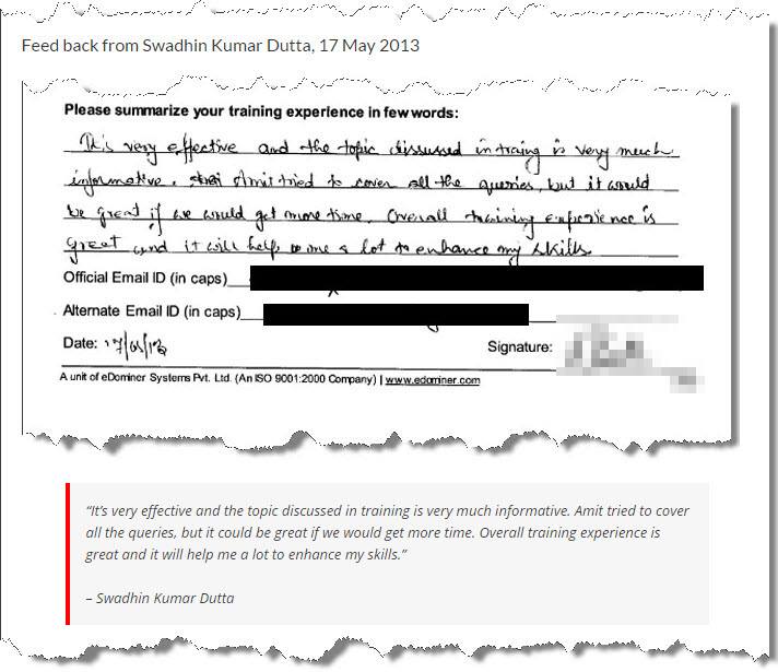 SQL Server Training, SQL Server DBA, Kolkata May 2013