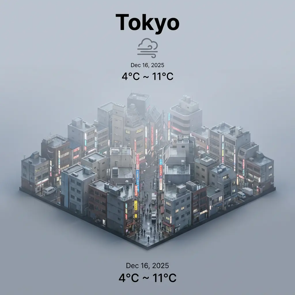 3D City Weather