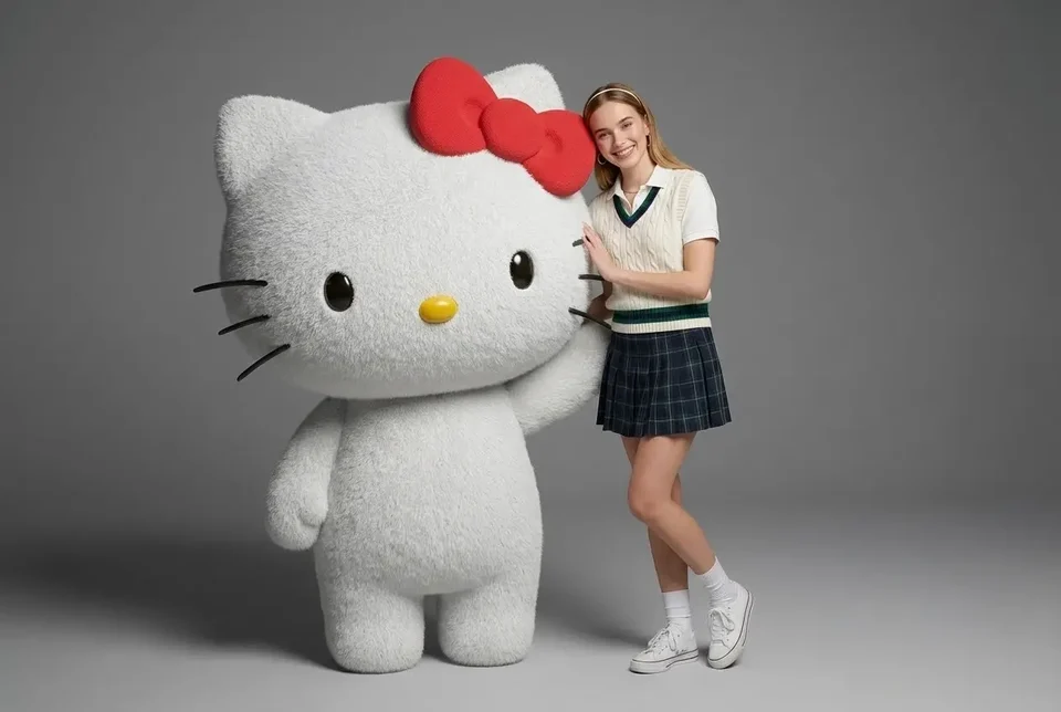 Selfie With Cartoon Characters