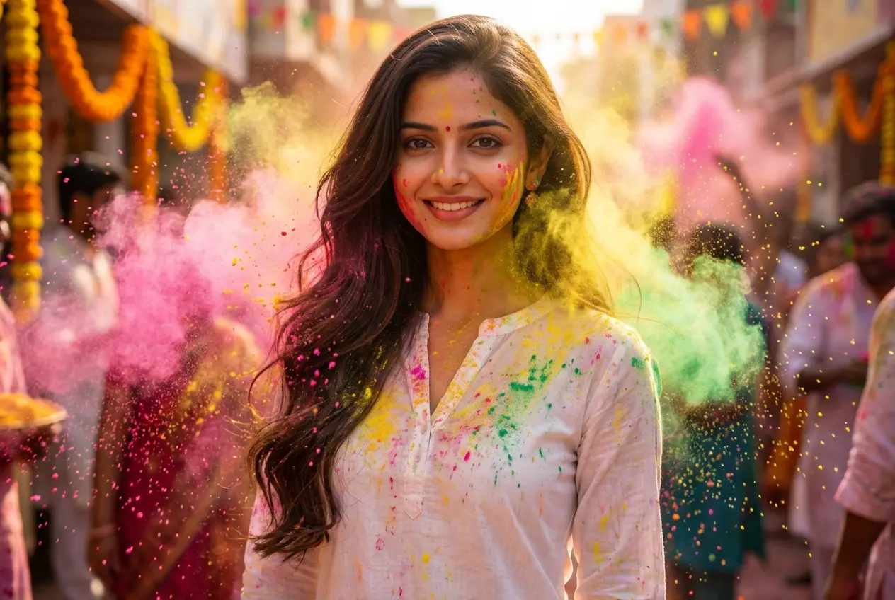 AI Holi Photo Editor