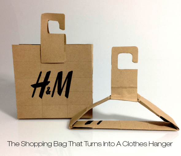 H&M sustainable packaging design