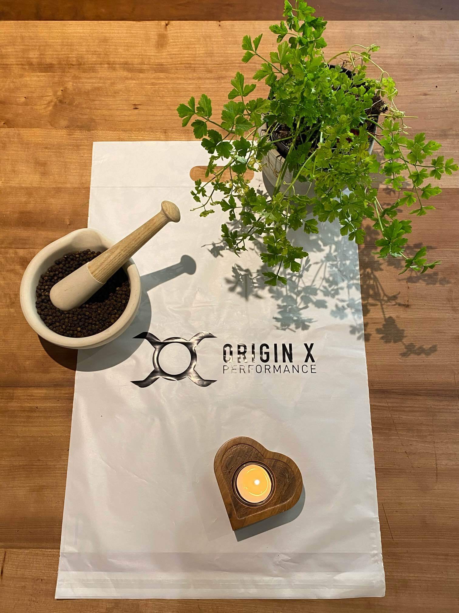 sustainable mailing bag by origin x performance