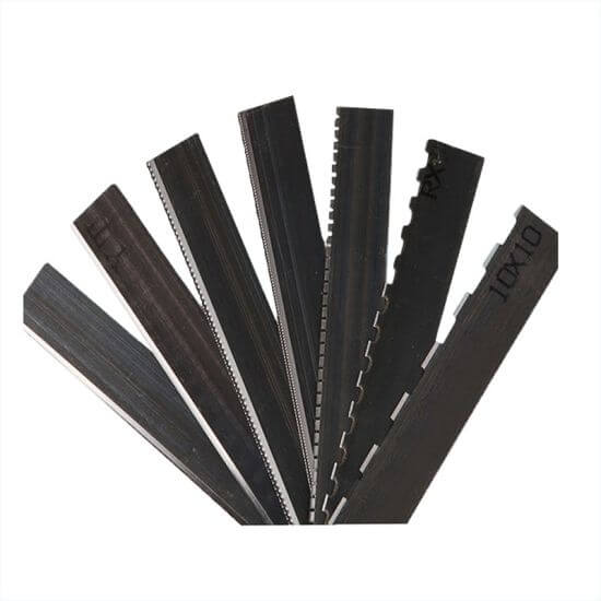 seven die cutting steel rules