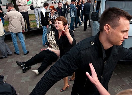 The Belarus government carried out three executions in 2014 and two executions are currently pending (Photo: charter97.org)