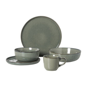 Serviesset 20-delig - groen - 4 persoons