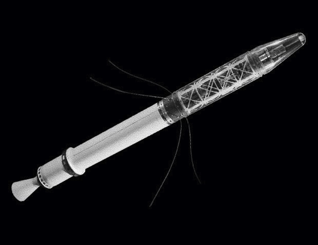 Explorer 1 artificial satellite. (National Aeronautics and Space Administration image 206621)