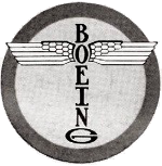 Boeing Airplane Company "totem pole" logo