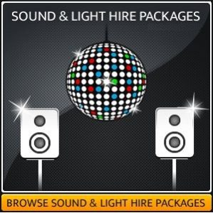 Sound & Lighting Hire Package Sound & Lighting Hire Package