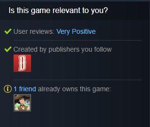 Publisher you follow Publisher you follow