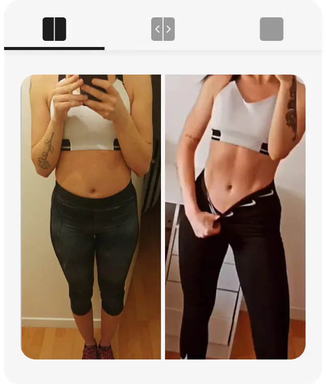 Transformation physique minceur de Marie