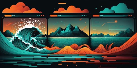 wave-flowing-across-websites-web