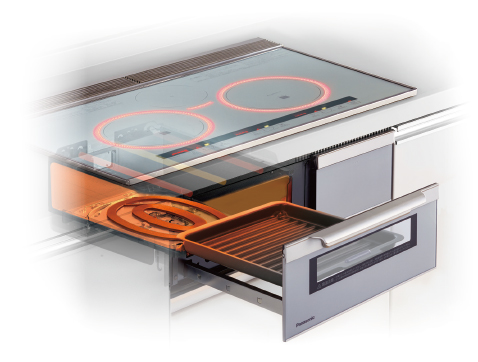 下ヒーターのIHの写真