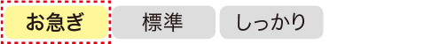 お急ぎ/標準/しっかり