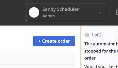 Create Order