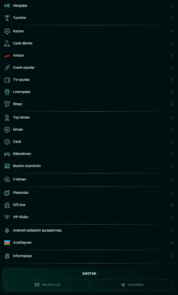 iOS-da tətbiqin özündə olan funksiyalar toplusu